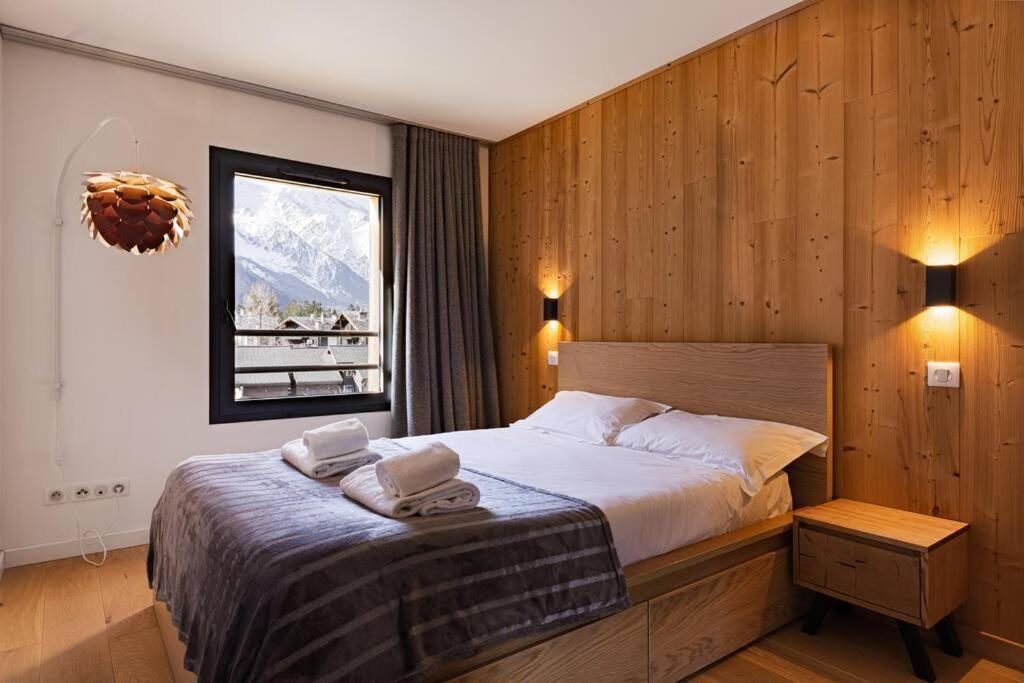 Modern 2Br 5* Pool Gym Spa Garage Mont-Blanc View Chamonix Exterior photo