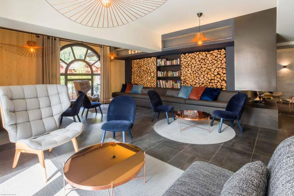 Modern 2Br 5* Pool Gym Spa Garage Mont-Blanc View Chamonix Exterior photo
