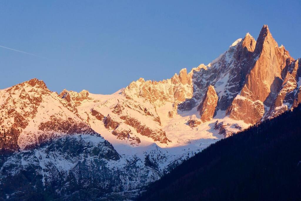 Modern 2Br 5* Pool Gym Spa Garage Mont-Blanc View Chamonix Exterior photo
