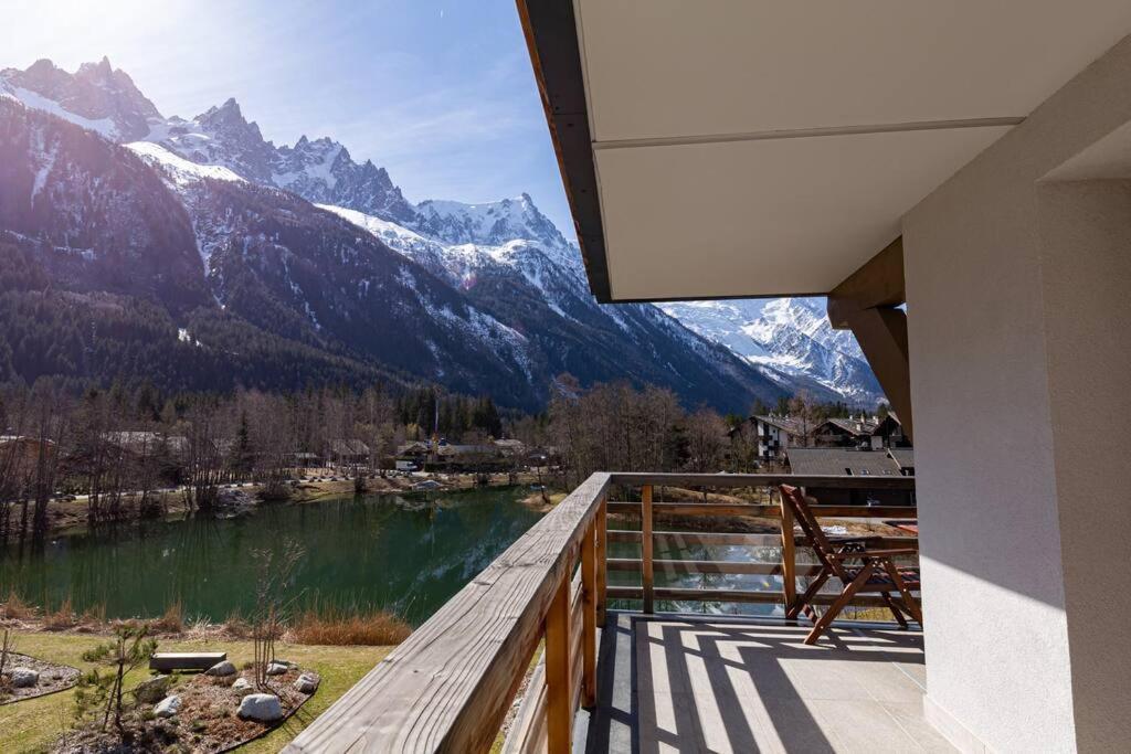 Modern 2Br 5* Pool Gym Spa Garage Mont-Blanc View Chamonix Exterior photo